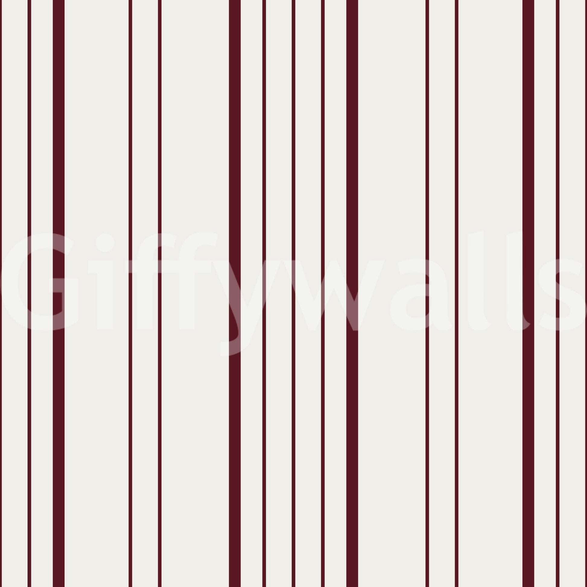 Burgundy Stripe Wallpaper⁠