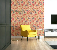 A wallpaper featuring a whimsical, delicate pattern.

