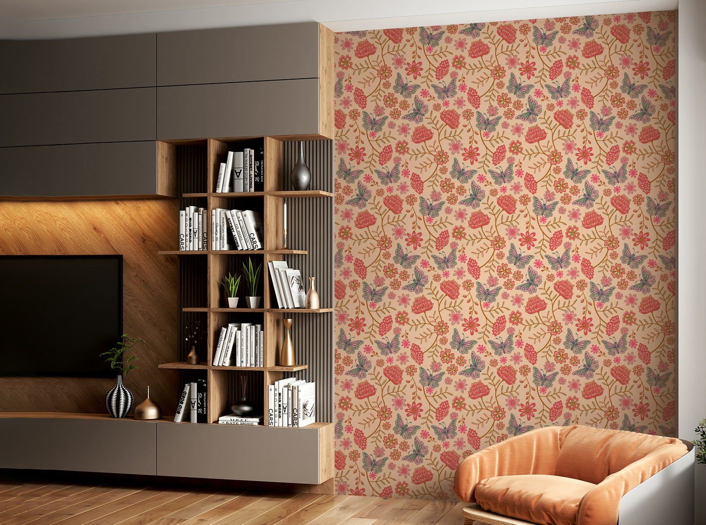 The style is romantic and feels very connected to a sense of art.


