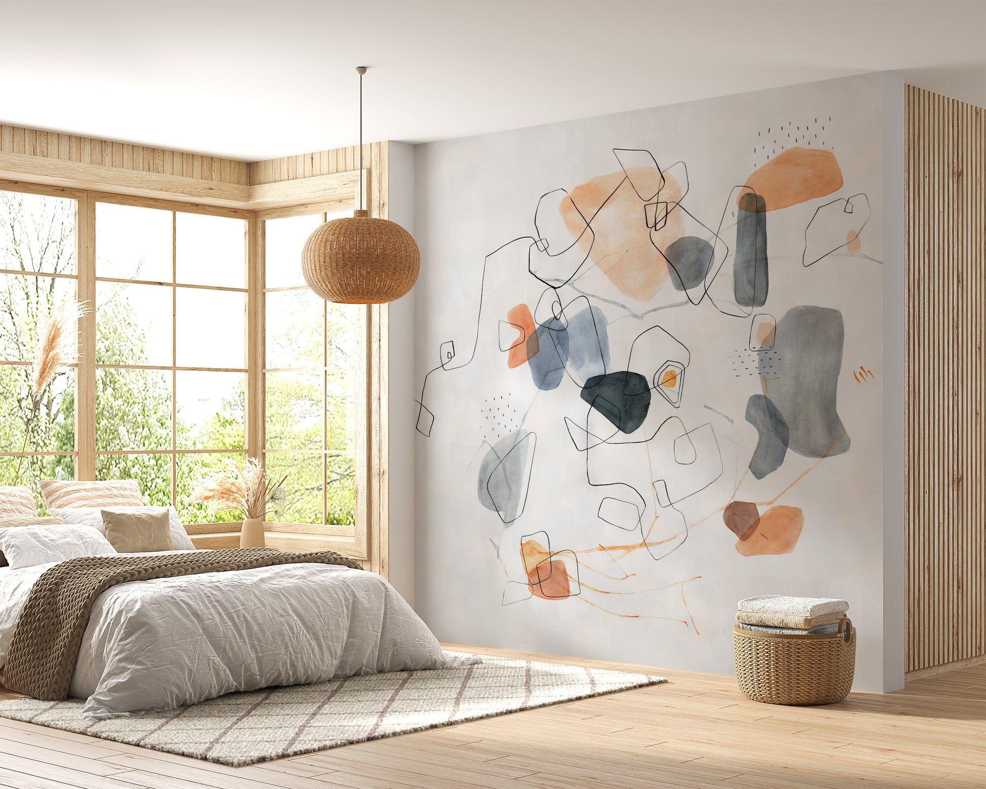 Artful Echoes Wall Mural - Giffywalls