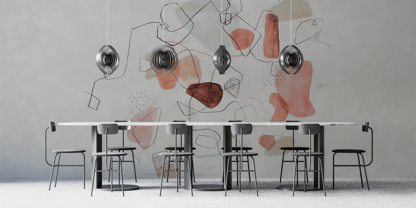 Ethereal Watercolor Wall Mural - Giffywalls