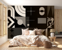 Geometric Elegance Wall Mural - Giffywalls