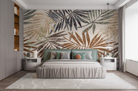 Rustic Palm Wall Mural - Giffywalls