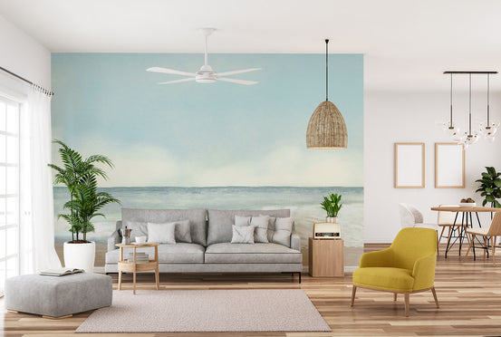 Serene Seashore Serenade Peel and Stick Wallpaper
