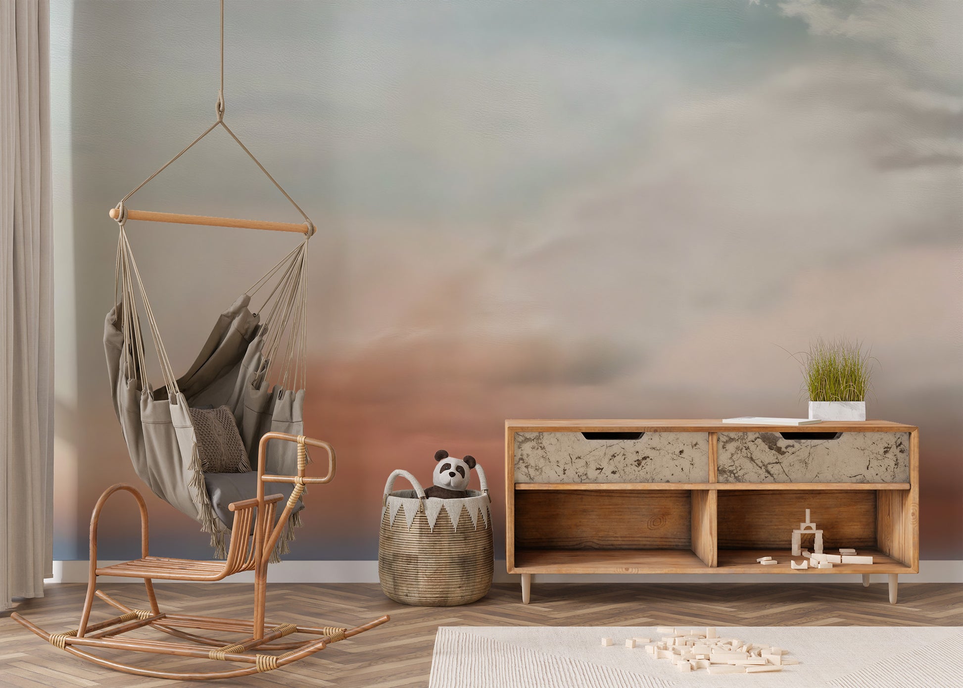 Sunset Dreams Wall Mural - Giffywalls