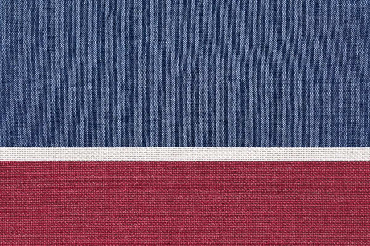 Blue & Red Fabric Texture Wallpaper Mural