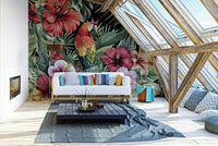 Bygone Era Tropical Dreams Wall Mural