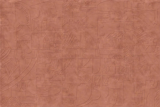 Mystic Terracotta Wall Mural