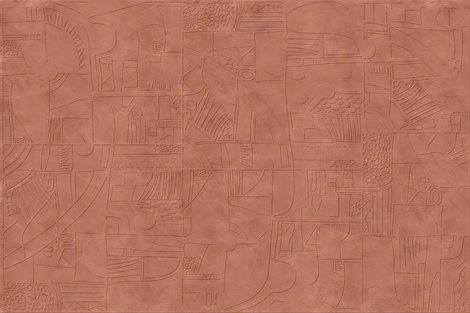 Mystic Terracotta Wall Mural