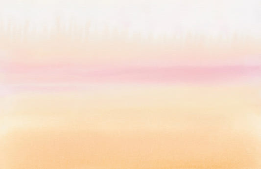 Sunset Watercolor Ombre Wall Mural