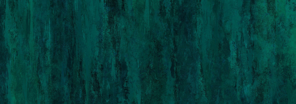 Rich Teal Grunge Wallpaper Mural in your room
