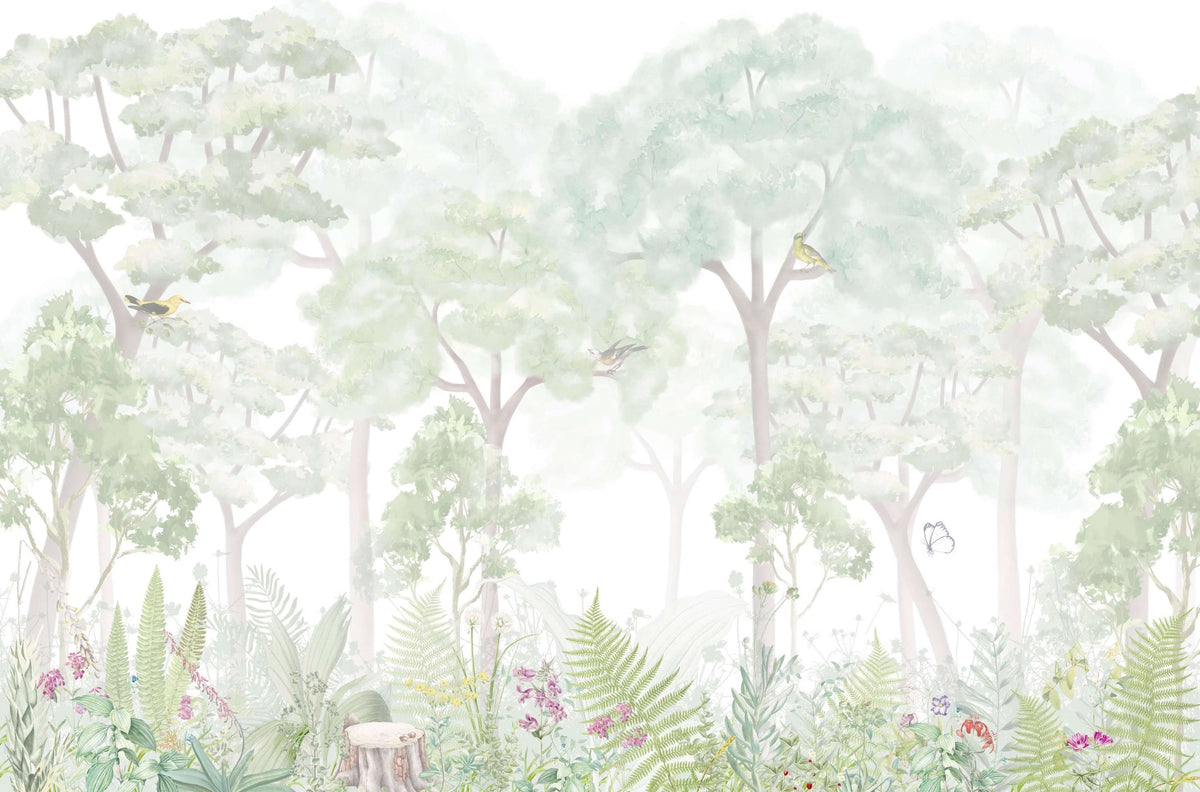 Fantasy Forest Nursery Wall Mural