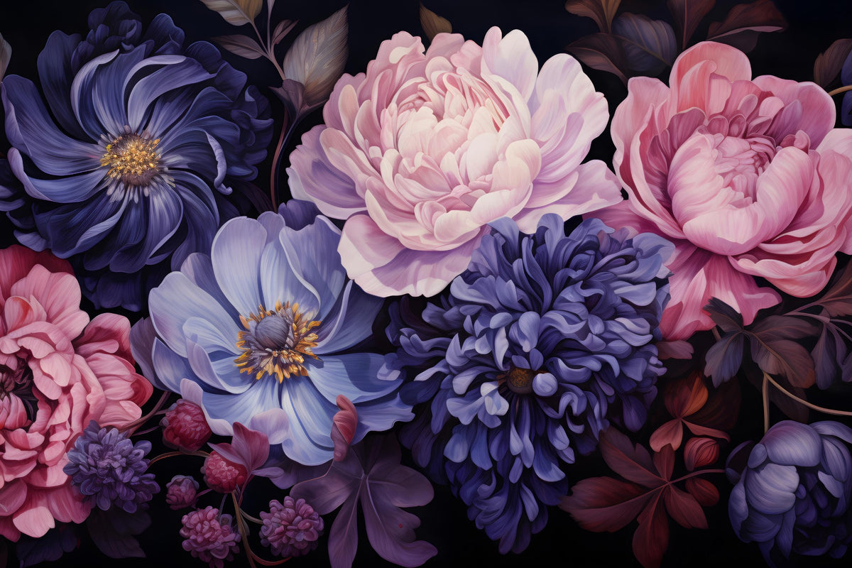 Aromatic Bouquet Wallpaper Mural in your room