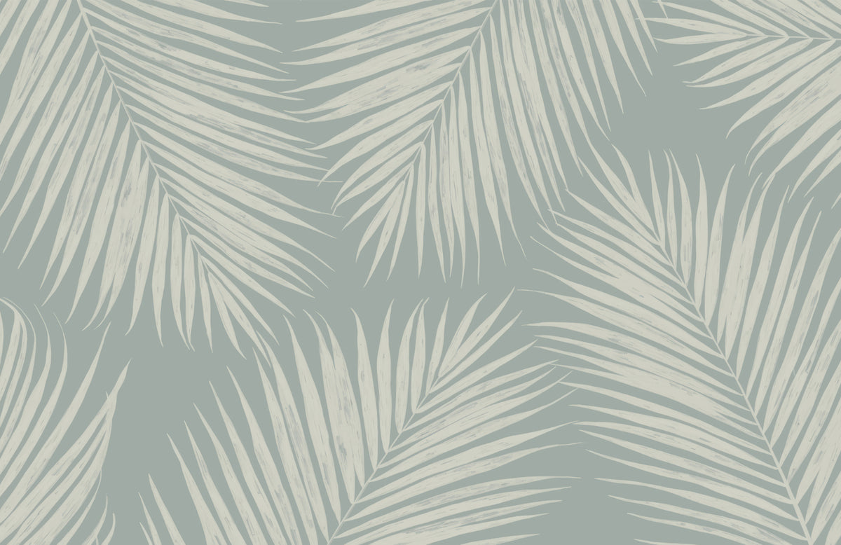 Serenity Palm Whispers Wallpaper