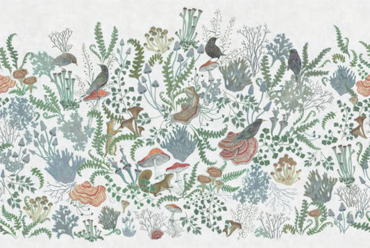 Botanical Nest Fresco Mural