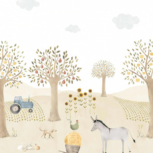 Countryside Whimsy Wall Mural