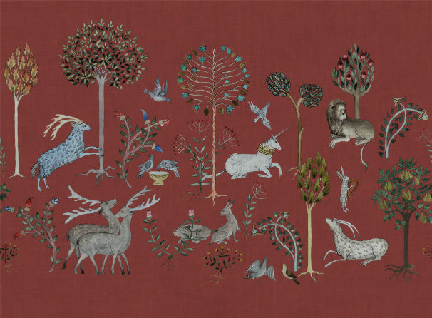 Mythical Creatures Arbor Wall Mural