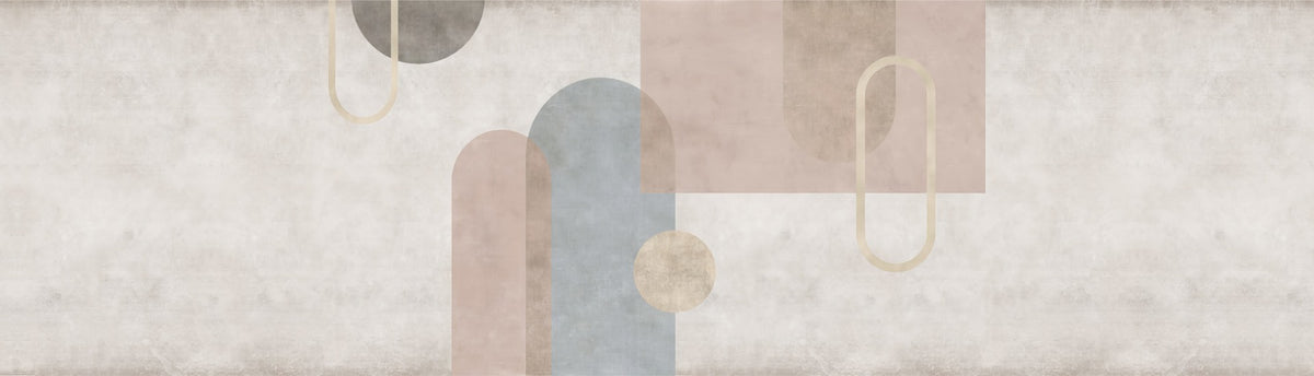 Serene Geometry Wall Mural