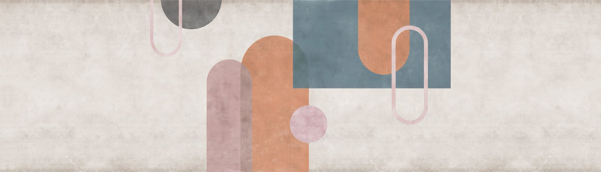 Elegant Edges Wall Mural in your room — zoomed