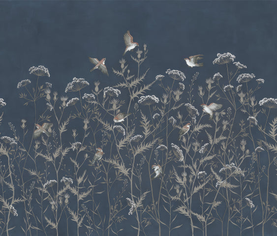 Evening Elegance Aviary Mural in your room