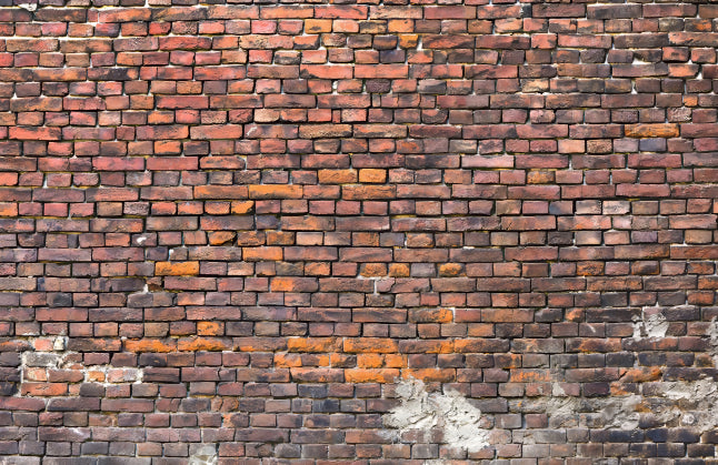 Rustic Charm Brick Mural in your room
