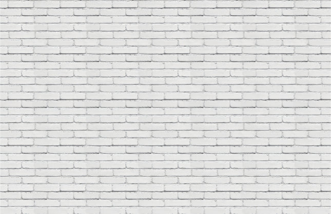 Faux Brick Wall Mural in your room — zoomed