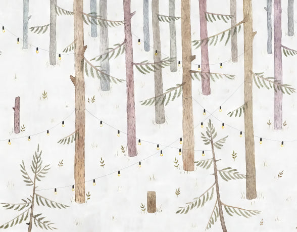 Fairy Tale Timber Glow Mural