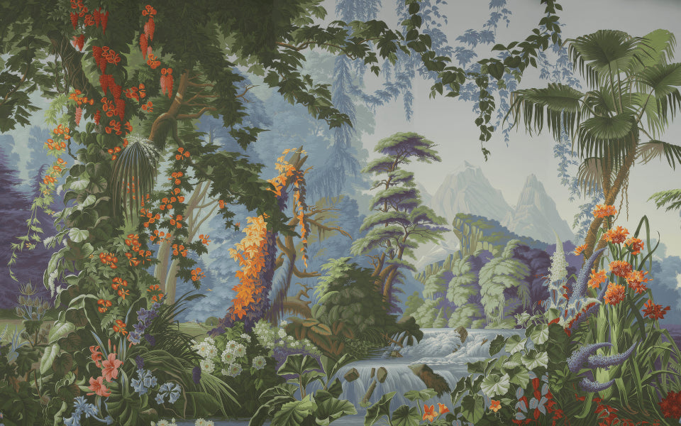 Peaceful Forest Wall Mural in your room