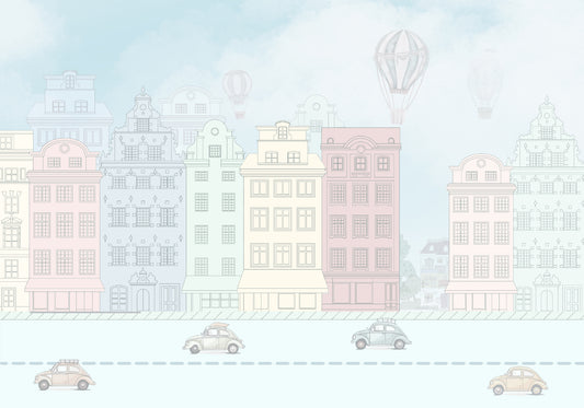 Vintage Boulevard Wallpaper Mural
