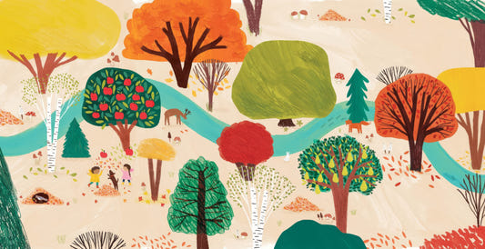 Storybook Trees Wall Mural