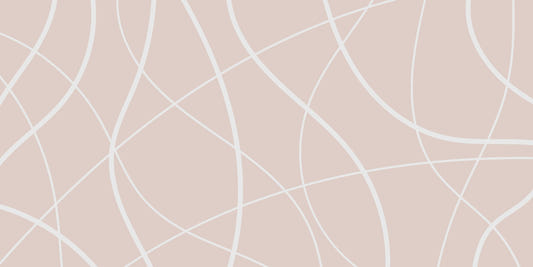 Abstract Beige Line Wall Mural