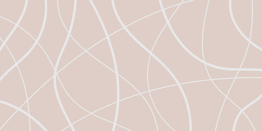 Abstract Beige Line Wall Mural