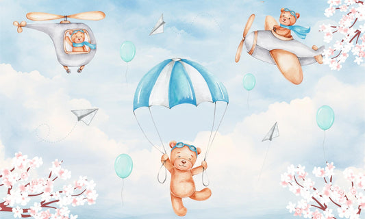 Dreamy Sky Adventure Wall Mural