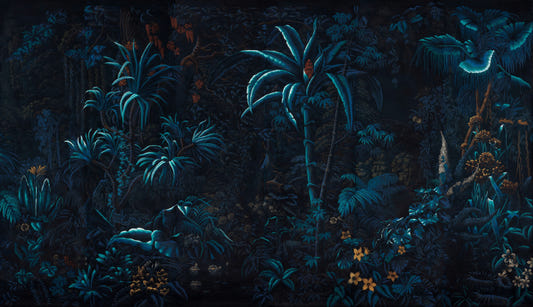Moonlight Forest Wall Mural