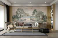 The image feels peaceful and restful.

