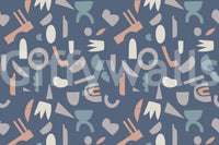 The style is a minimalist illustration or graphic design.

