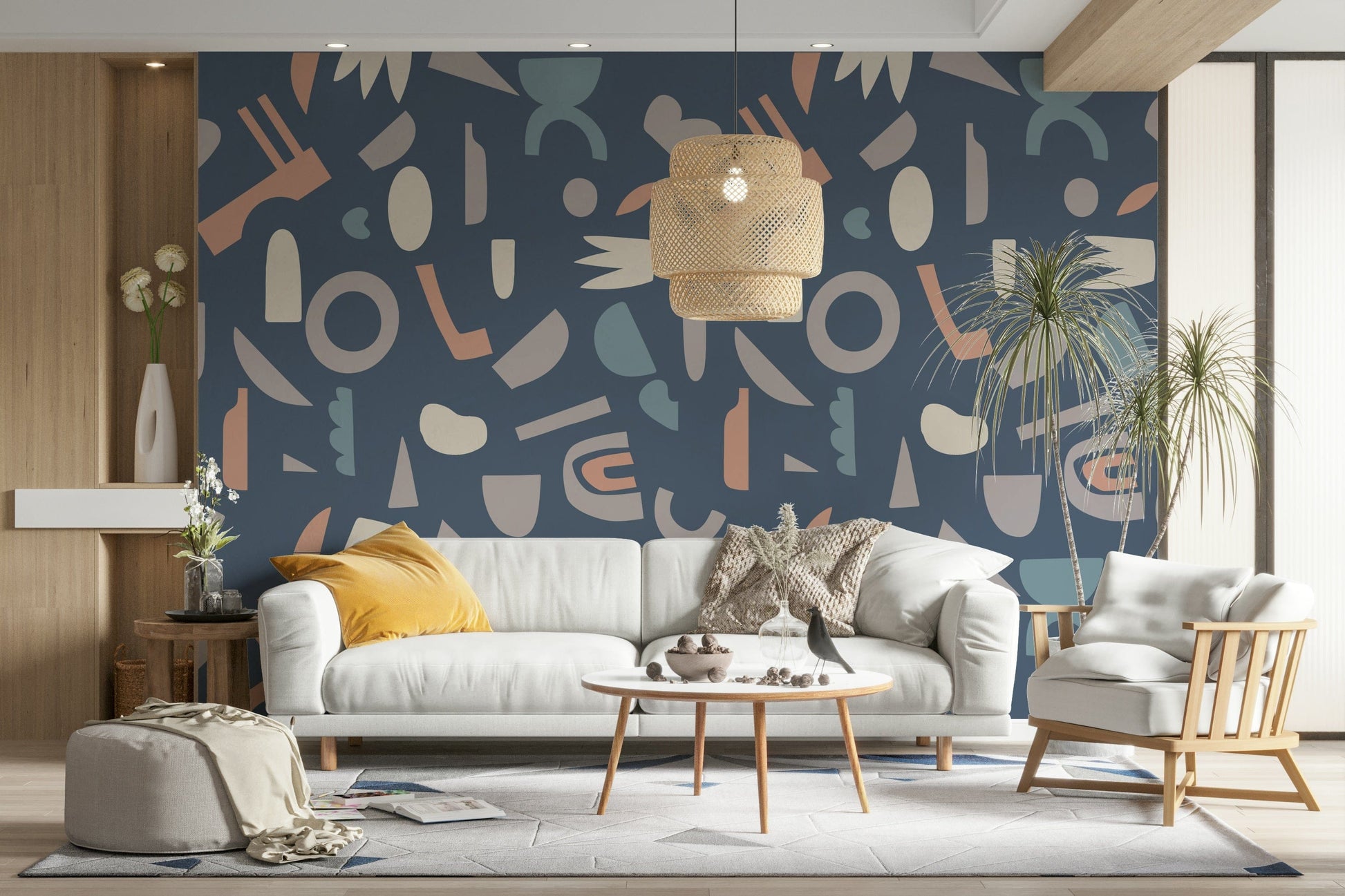 The design feels minimalist and serene.

