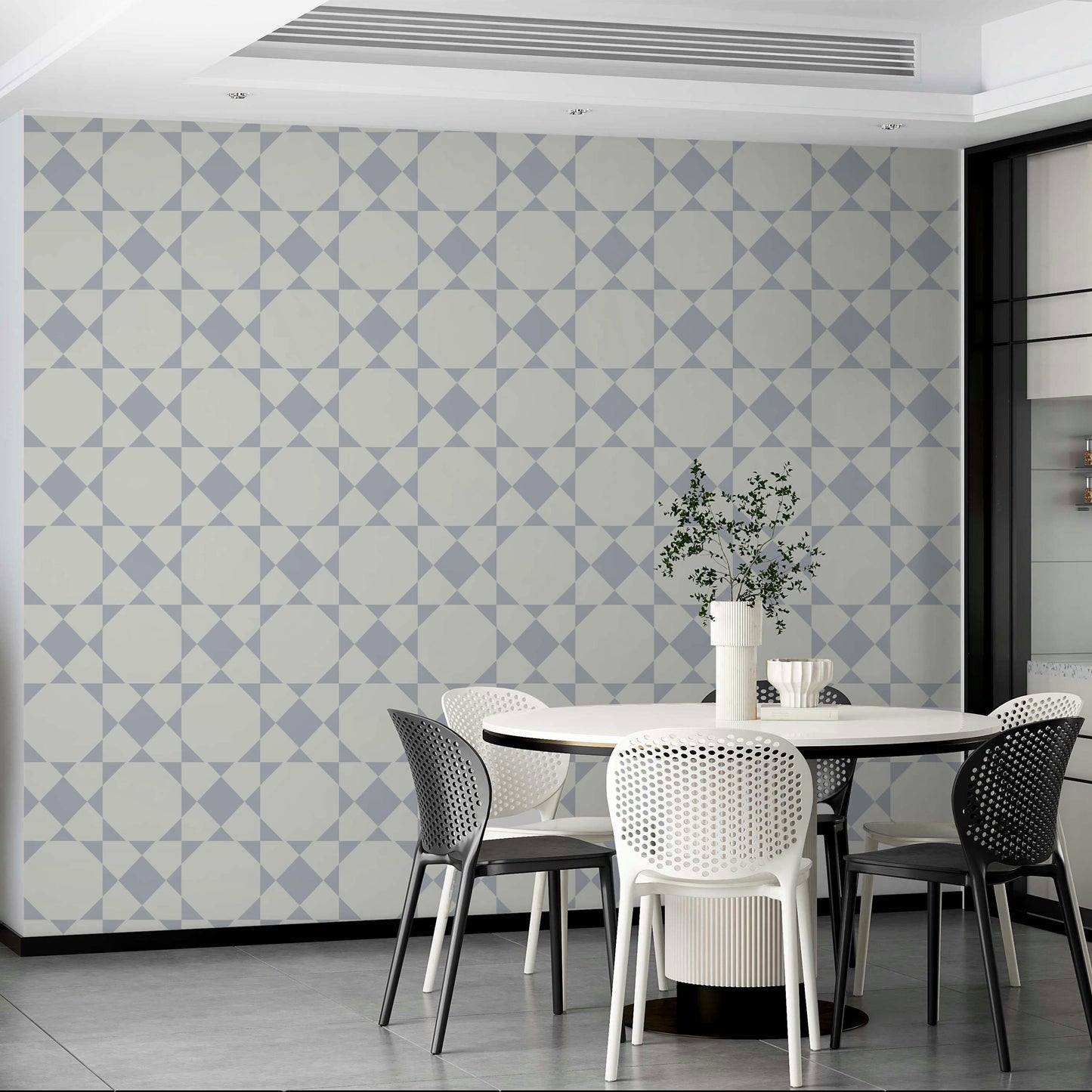 Modern tile pattern wallpaper

