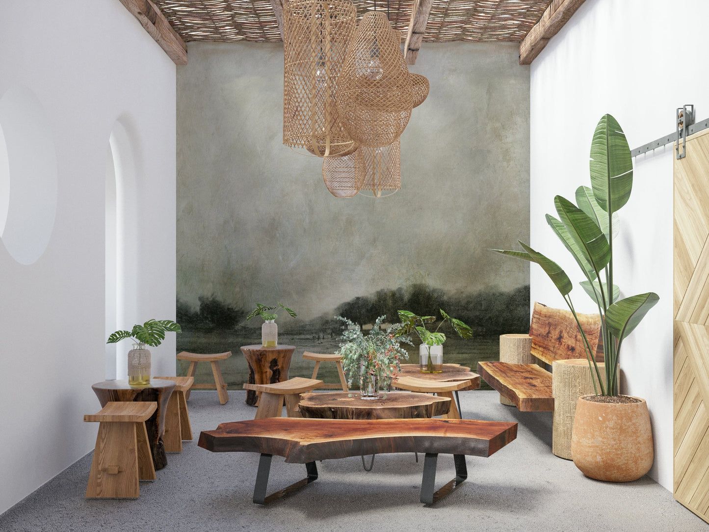 Tranquil Shoreline Wall Mural -2812774