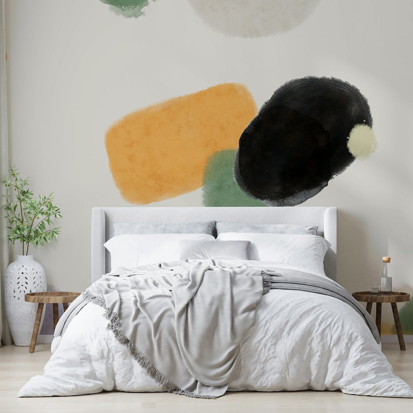 Clam Tone Composition Wall Mural