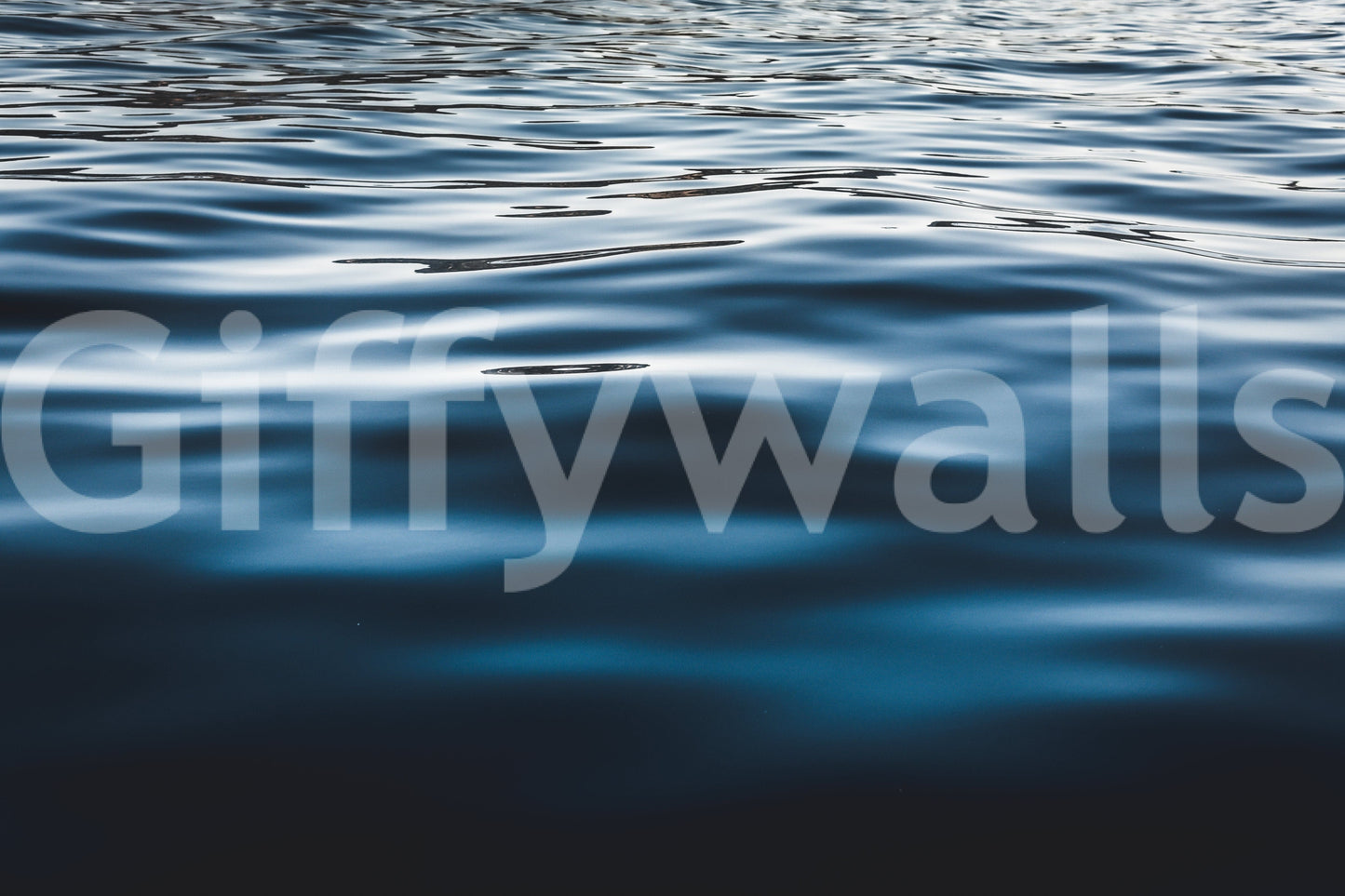Deep Blue Waters Wall Mural -2226401