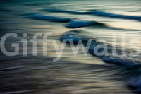 A high-quality serene ocean wall mural for walls.

