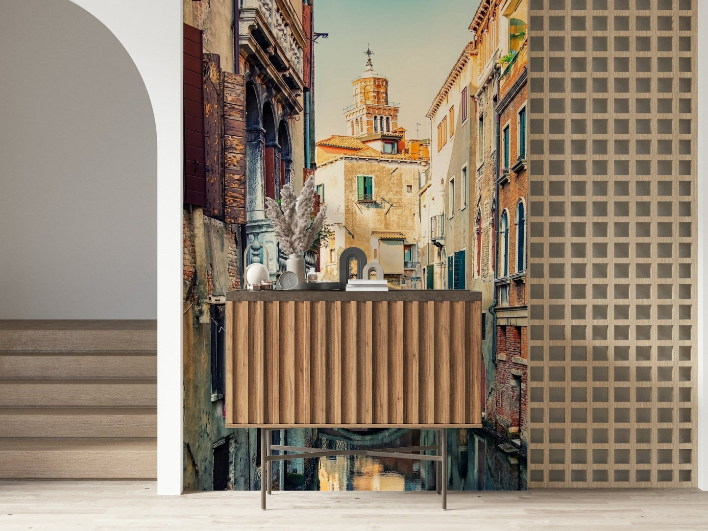 Venice buildings water Canal View art print wall