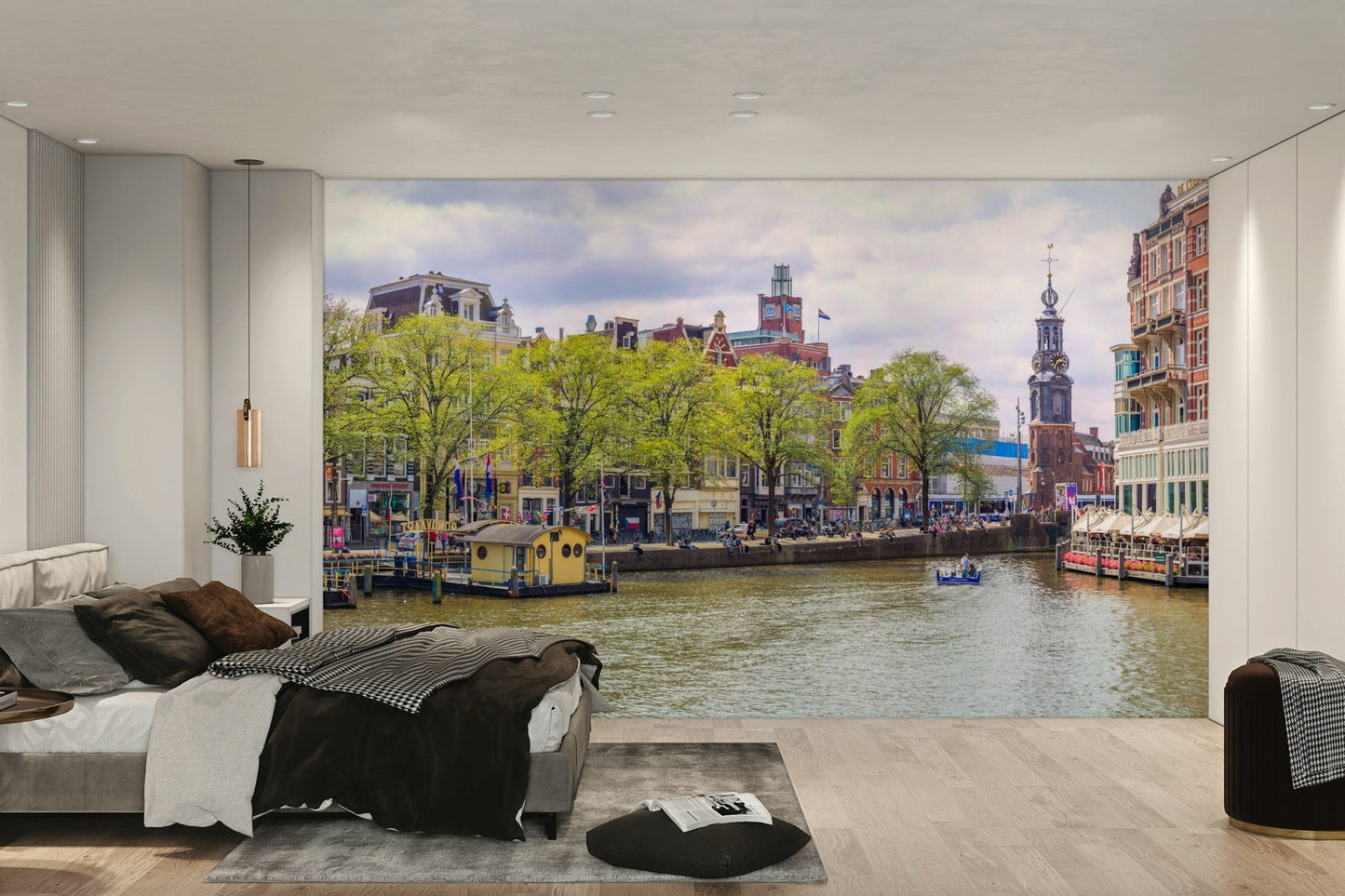 Charming waterside architecture.

