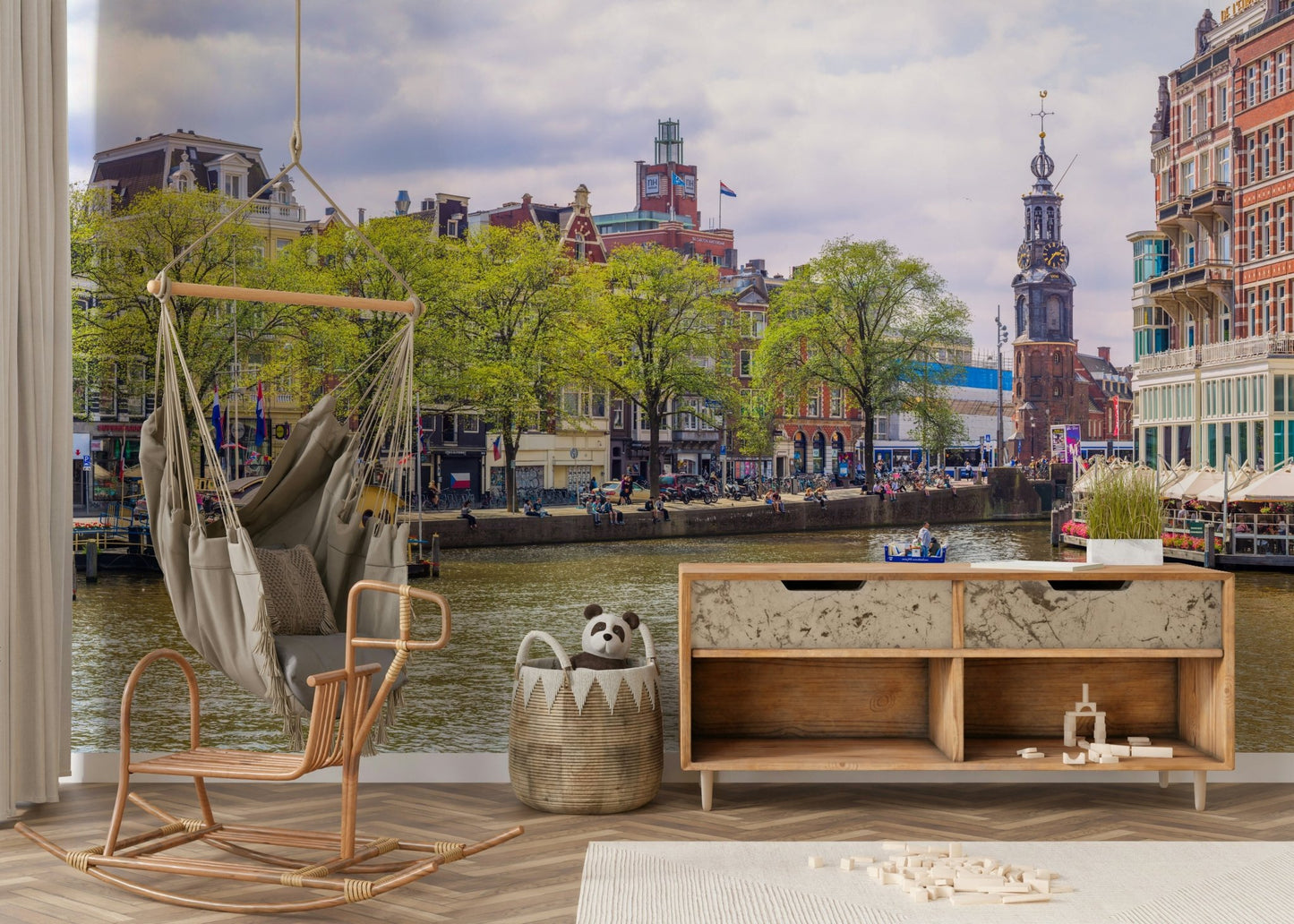 Gentle hues and soft lighting.

