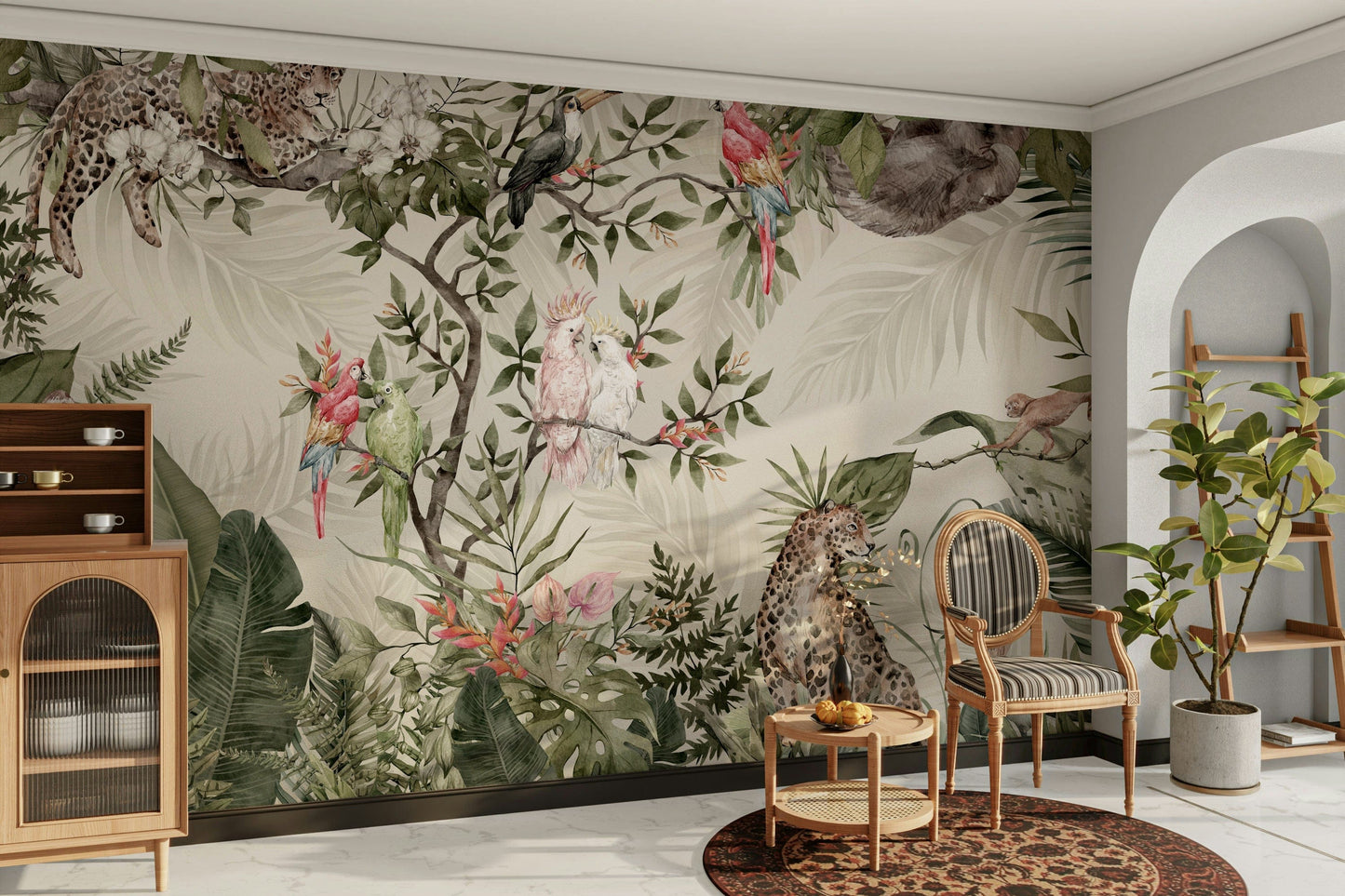 The image feels peaceful and restful.

