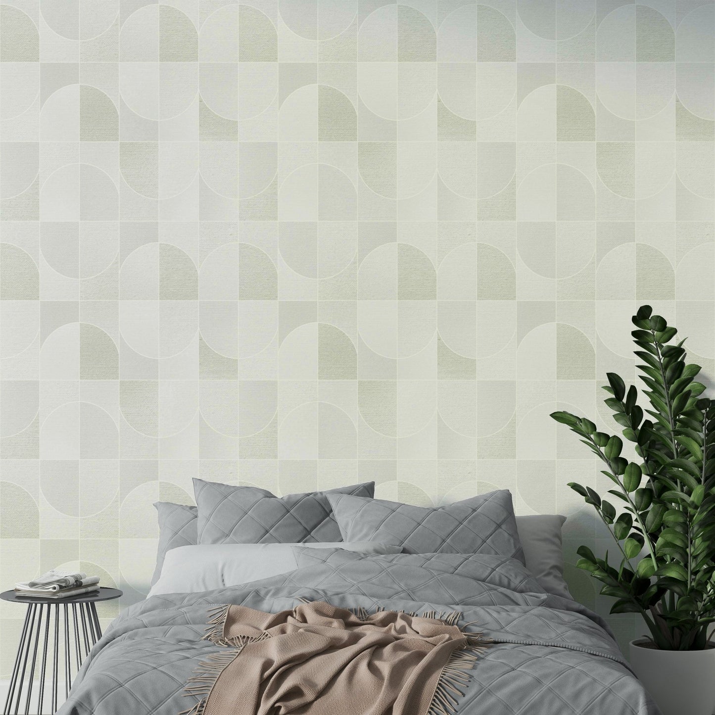 Sense of calm, modernity, and balanced aesthetic.

