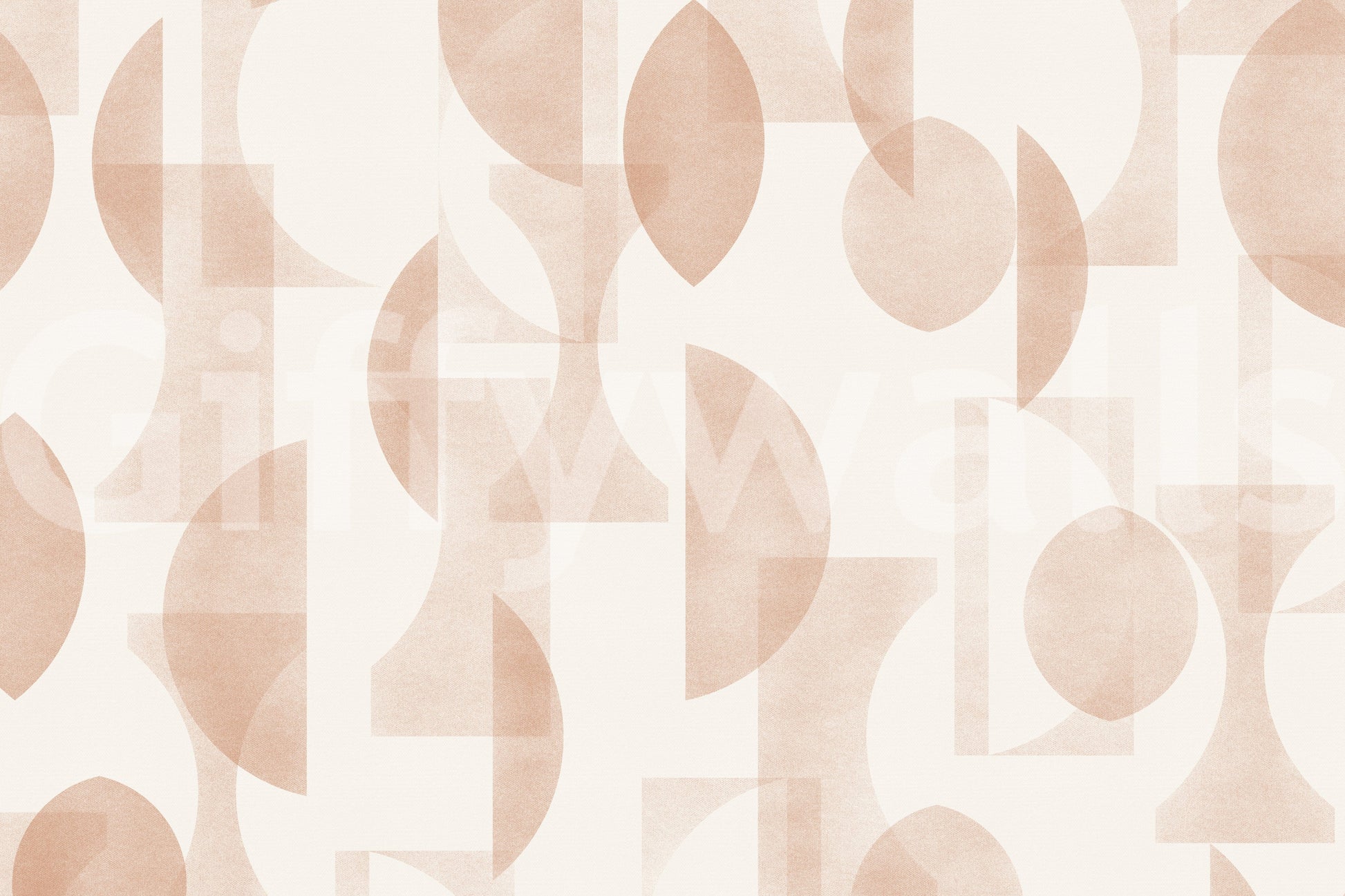 Geometrica caramel, peaceful and calm

