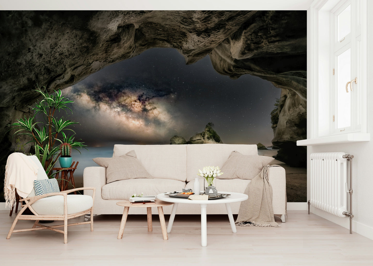 Cave Portal to Starlight Wall Mural -2287983