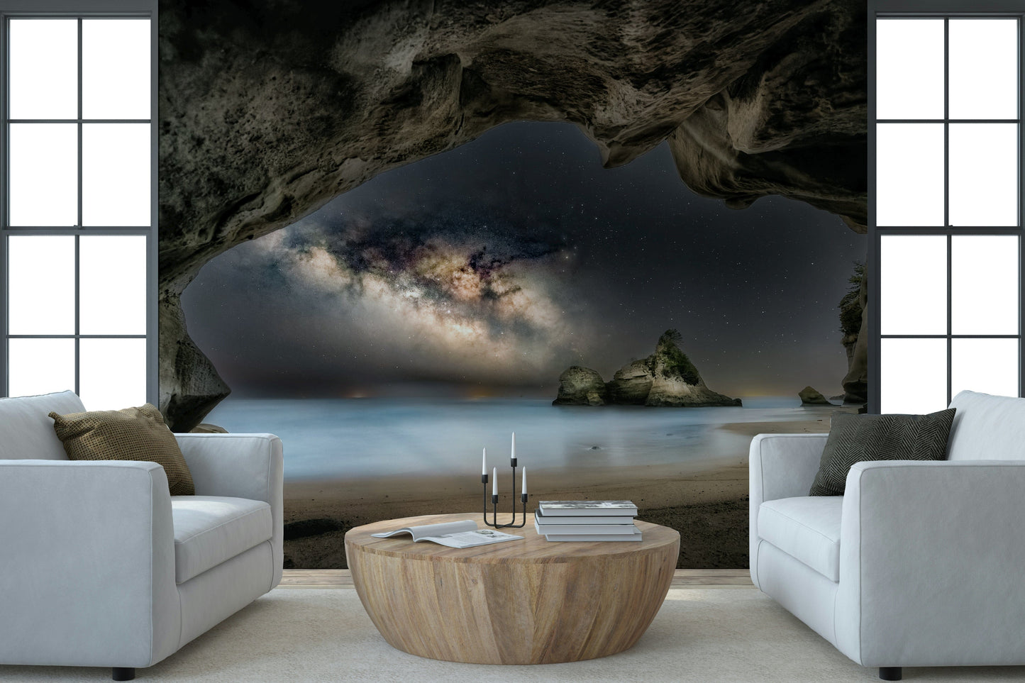 Cave Portal to Starlight Wall Mural -2287983
